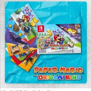 Paper Mario Origami King Postcards